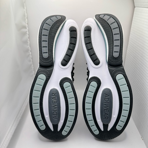 adidas AlphaBoost V1 Black Grey White Men Road Running Sports Shoes HP2758 - Picture 9 of 13